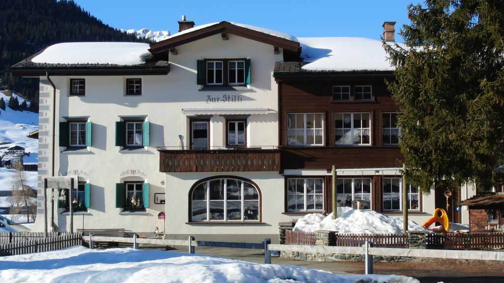 Pension Hof Zur Stilli Davos Eksteriør billede